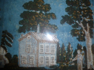 image from a 18th century hatbox.